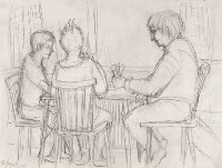 beim Kartenspielen, 2005