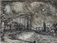 Donaukanal bei Nacht, 2015