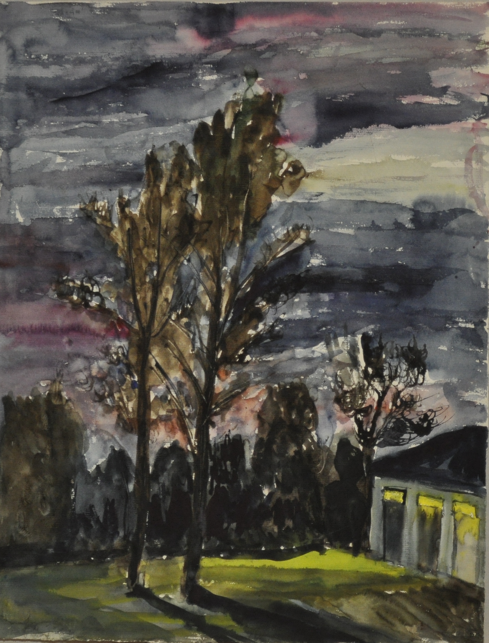 Abendlicht, Blindenmarkt, 1973