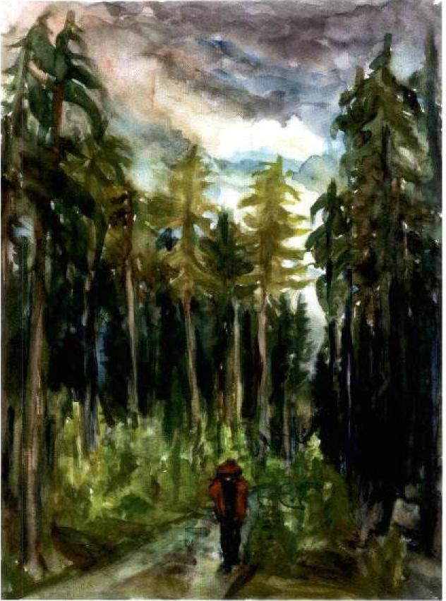 Kneippkurhaus Unternberg - Otto Jungwirth: Aquarelle und Zeichnungen 9.5.14-15.6.14